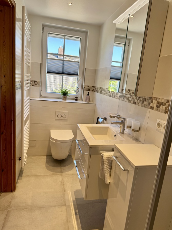 Ferienwohnung in Fehmarn OT Albertsdorf - Weber III - Badezimmer