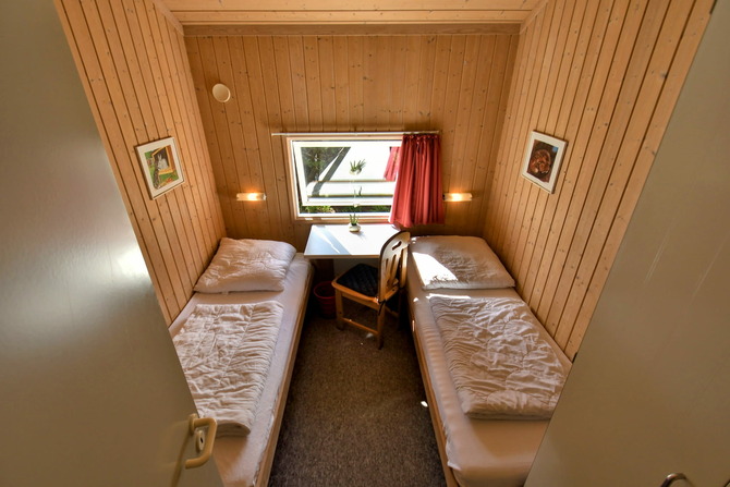 Ferienhaus in Pelzerhaken - Am Waldrand Haus B - Schlafzimmer mit Einzelbetten