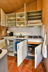 Ferienhaus in Pelzerhaken - Am Waldrand Haus B - Ausgestattete K&uuml;che