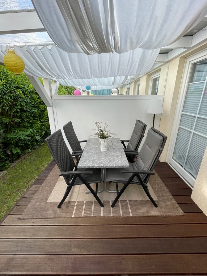 Ferienhaus in Grömitz - Müller - Überdachte Terrasse