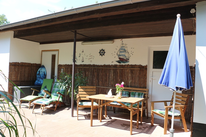 Ferienhaus in Blengow - Wilke - Terrasse 2