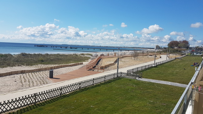 Appartement in Großenbrode - Bellevue - Blick nach Süd-Westen