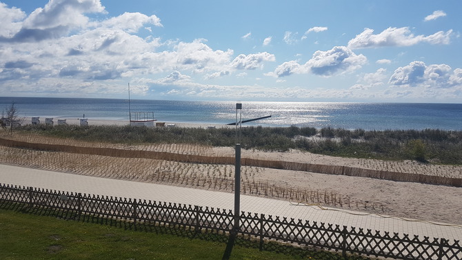 Appartement in Großenbrode - Bellevue - Blick nach Süd-Osten