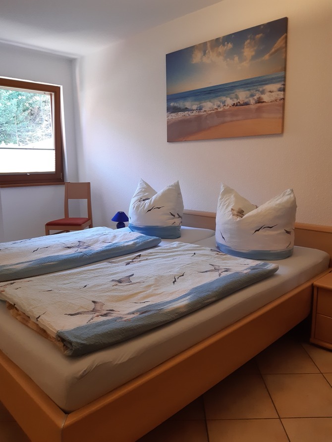 Ferienwohnung in Trassenheide - Traumstrand - Schlafzimmer mit Doppelbett