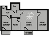 Ferienwohnung in Ueckermünde - Lagunenstadt am Haff Fewo 38 - Strandburg - Bild 9