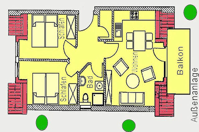 Ferienwohnung in Ostseeheilbad Zingst - Sonne, Whg. 4 - Bild 12
