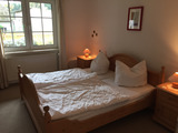 Ferienwohnung in Pantow - Pantow-Binz - Schlafzimmer mit Doppeltbett