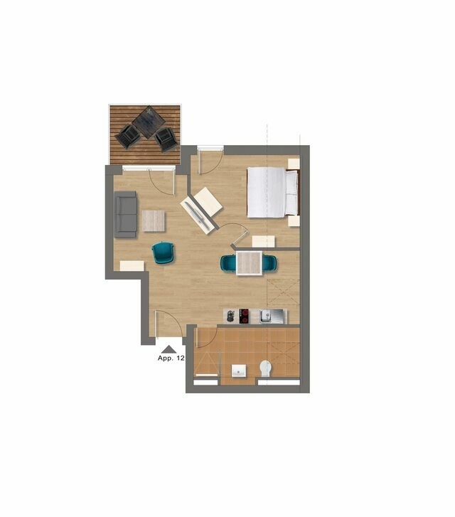 Ferienwohnung in K&uuml;hlungsborn - 10124- Villa Camenia, WE 12 - Bild 11