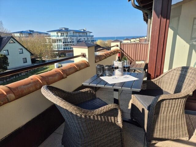 Ferienwohnung in K&uuml;hlungsborn - 9995- Urlaubstr&auml;ume Am Meer, WE 2.7, Penthouse mit Meerblick - Bild 2