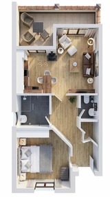 Ferienwohnung in K&uuml;hlungsborn - 9995- Urlaubstr&auml;ume Am Meer, WE 2.7, Penthouse mit Meerblick - Bild 15