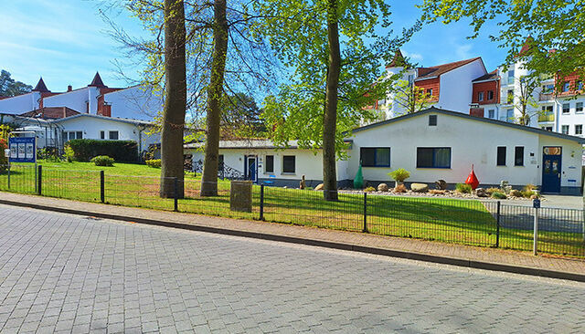Ferienwohnung in Heringsdorf - Anna Whg1 BRINKMANNHAUS - fein und praktisch - fast am Strand, Terrasse, Grill - Bild 14
