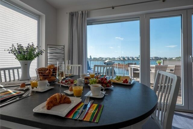 Ferienwohnung in Olpenitz - Maisonette Fewo Ostseeflair by Seeblick Ferien ORO, erste Wasserreihe, E-S&auml;ule - Bild 13