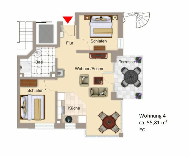 Ferienwohnung in Großenbrode - Meeresrauschen 4 - Großenbrode - Bild 22