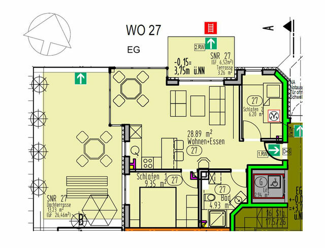 Ferienwohnung in Gro&szlig;enbrode - Sonnendeck 27 - Gro&szlig;enbrode - Bild 25