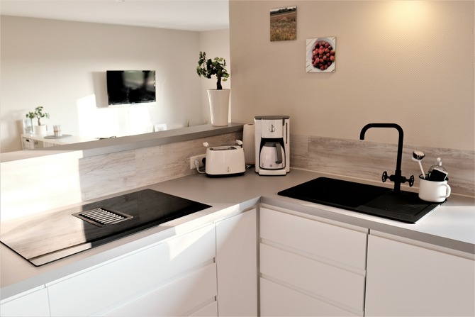 Ferienwohnung in Cismar - Ferienwohnung Oetken - Küche