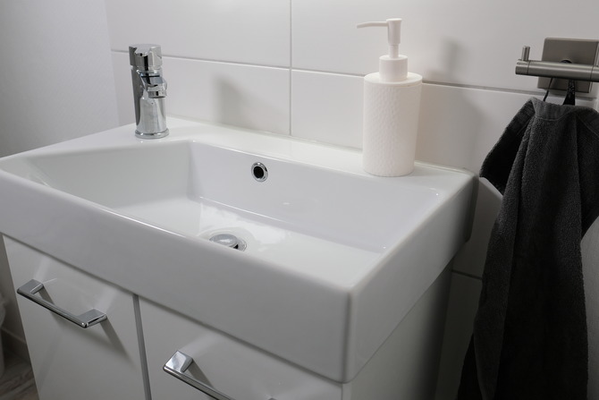 Ferienwohnung in Cismar - Ferienwohnung Oetken - Gästebad, EG