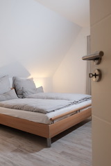 Ferienwohnung in Cismar - Ferienwohnung Oetken - Schlafzimmer OG mit Doppelbett