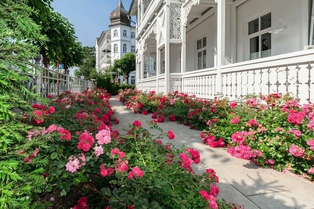 Ferienwohnung in Binz - Villa Iduna / Ferienwohnung No. 4 - 1. OG mit Balkon nach Osten - Bild 12