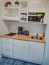 Appartement in Fehmarn OT Burgtiefe - Kleine Oase I - Pantry-Küche