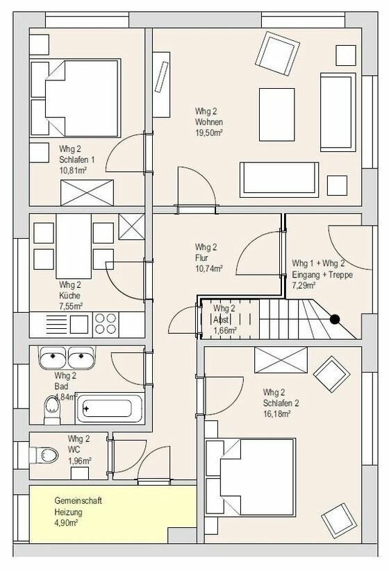 Ferienwohnung in Nieby - Strandhaus Falshöft 2 - Bild 11