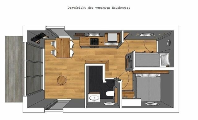 Ferienhaus in Gro&szlig;enbrode - Fiete unsHusboot - Bild 15