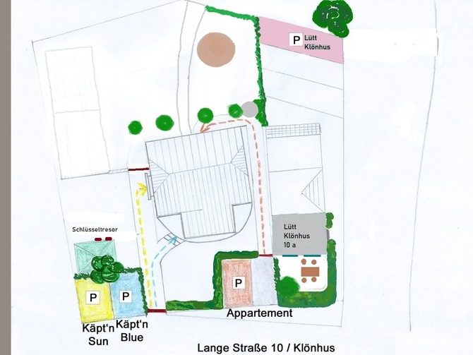 Ferienwohnung in Prerow - Kl&ouml;nhus Prerow - Lageplan