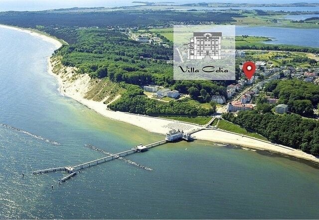 Ferienwohnung in Sellin - Ferienwohnung 11 für 4 Personen strandnah in Sellin auf Rügen Villa Celia WLAN SAUNA - Bild 3