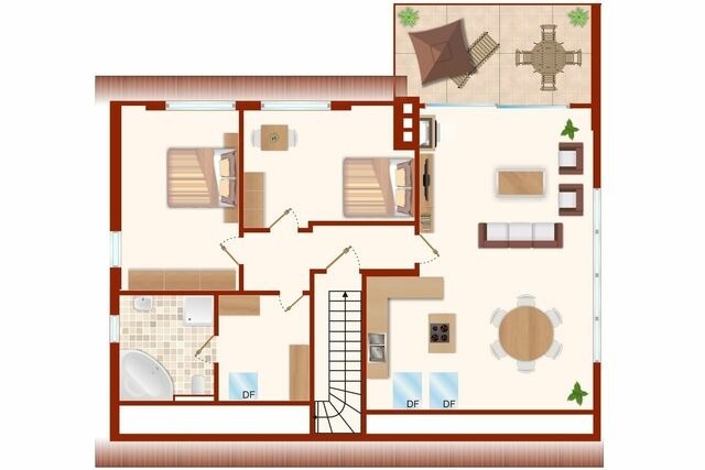 Ferienwohnung in Heikendorf - Hohrott 17 Villa Bellevue II - Bild 17