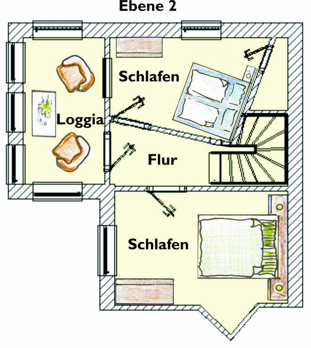 Ferienwohnung in Ahlbeck - (Brise) Villa Luna App. 01 - Bild 19