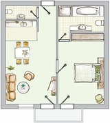 Ferienwohnung in Ahlbeck - (Brise) Appartement-Suiten Tannenburg App. 429 - Bild 14