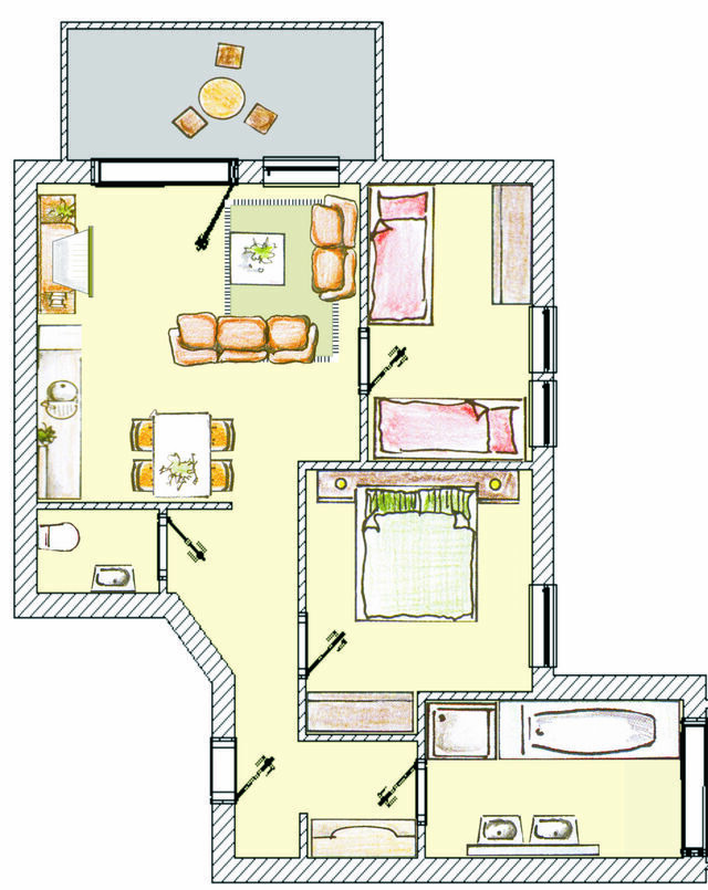 Ferienwohnung in Seebad Heringsdorf - (Brise) Neubauvilla Elbflorenz App. 12 - Bild 21