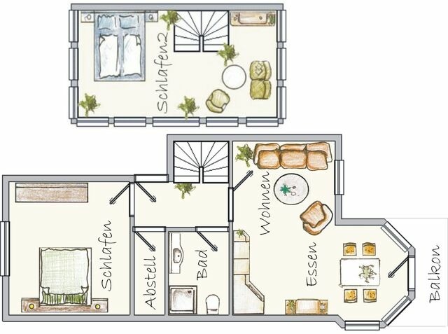 Ferienwohnung in Seebad Bansin - (Brise) Seepark Bansin App. 25-15 - Bild 13