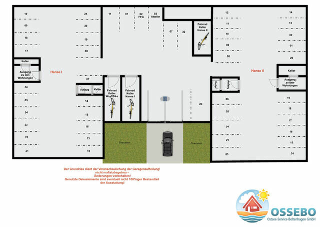 Ferienwohnung in Boltenhagen - Hanseresidenz II Whg. 08 "Nemo" - Bild 17