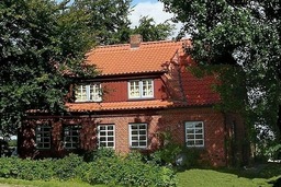 Landhaus Gintoft: Altes Melkerhaus mit Blick &uuml;ber die Ostsee bis nach D&auml;nemark in Alleinlage mit gro