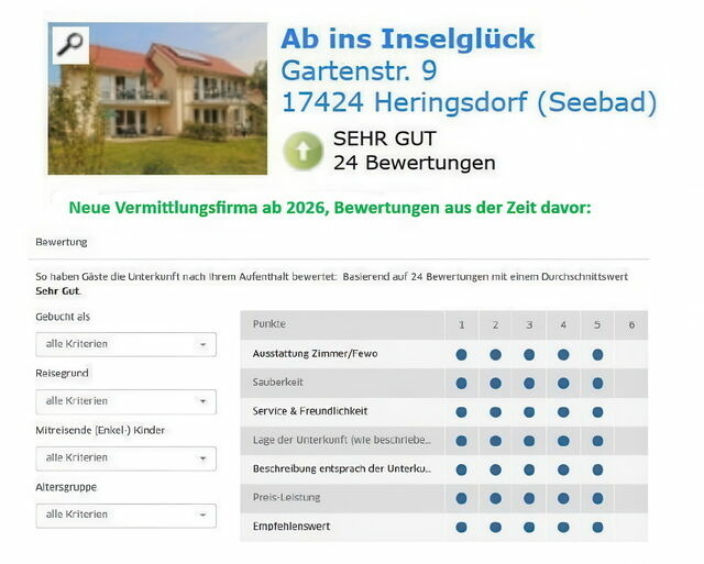 Ferienwohnung in Heringsdorf - Ab ins Inselgl&uuml;ck OG 3 - Bild 20