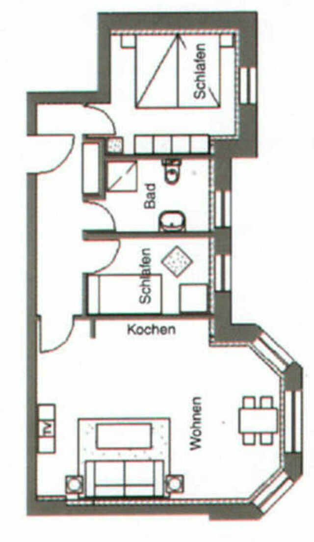 Ferienwohnung in Binz - Villa Aesculap, Whg. 3 - Bild 7