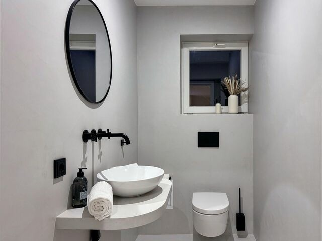 Ferienwohnung in Fehmarn OT Orth - Piratenschiff - First-Class Auszeit mit privaten Spa, Kamin, Meerblick & Gym - Bild 21
