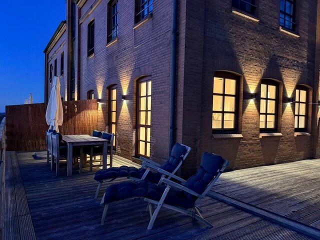 Ferienwohnung in Fehmarn OT Orth - Piratenschiff - First-Class Auszeit mit privaten Spa, Kamin, Meerblick & Gym - Bild 22